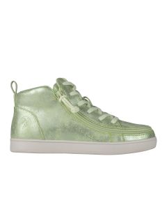 Billy Cucumber Green Sneaker Lace Mid Tops Chaussures