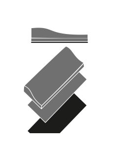 MORENO.care Orthoform Milling Stripe XC45-06