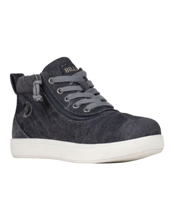 Billy Black Acid Wash D|R Short Wrap High Tops Chaussures
