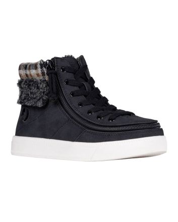Billy Black Cuff Classic Lace High Chaussures