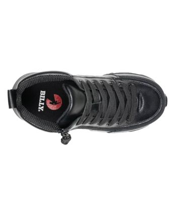 Billy Black Leather Goat Classic High Chaussures Orthopédiques