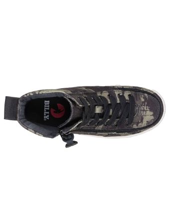 Billy Camo/White Classic Lace High Tops Chaussures