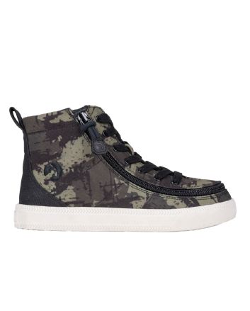 Billy Camo/White Classic Lace High Tops Chaussures