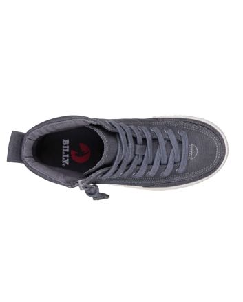 Billy Charcoal/White Classic Lace High Tops Chaussures