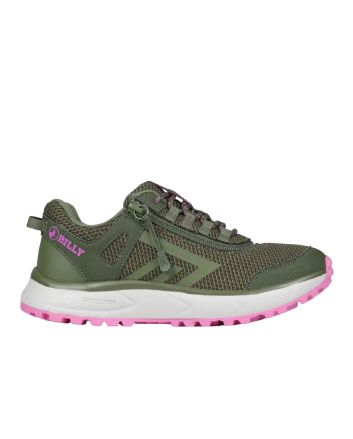 Billy Olive/Pink Inclusion Trail Chaussures