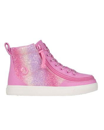 Billy Pink Glitz Classic Lace High Chaussures