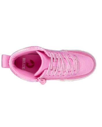 Billy Pink Glitz Classic Lace High Chaussures