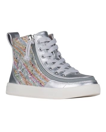 Billy Silver Rainbow Classic Lace High Tops Chaussures