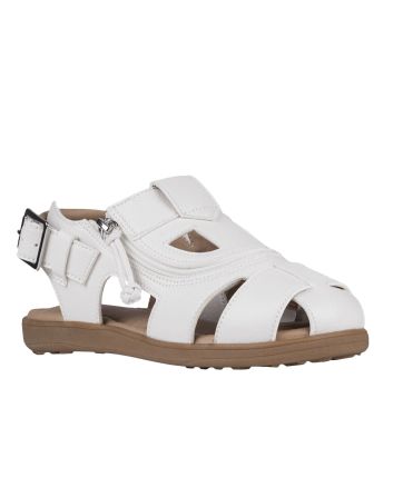 Billy White Sandale