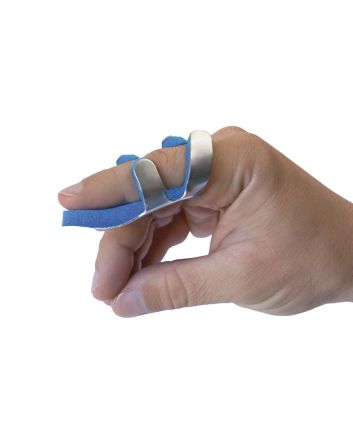 Orliman Attelle d'immobilisation du Pouce et de la Main en Aluminium Malléable