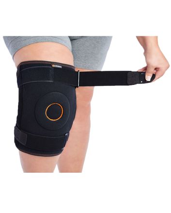 Orliman Genouillère Enveloppante avec Articulations Biaxiales et Supports Métalliques