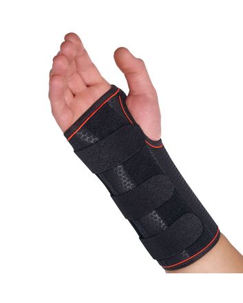 Orliman Support de Poignet Semi-Rigide avec Attelle Palmaire, Taille Moyenne