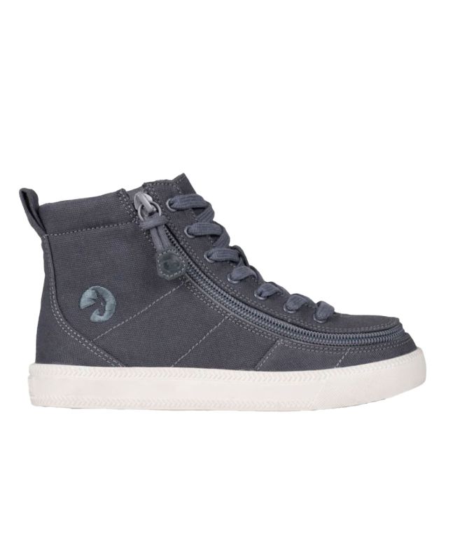Billy Charcoal/White Classic Lace High Tops Chaussures
