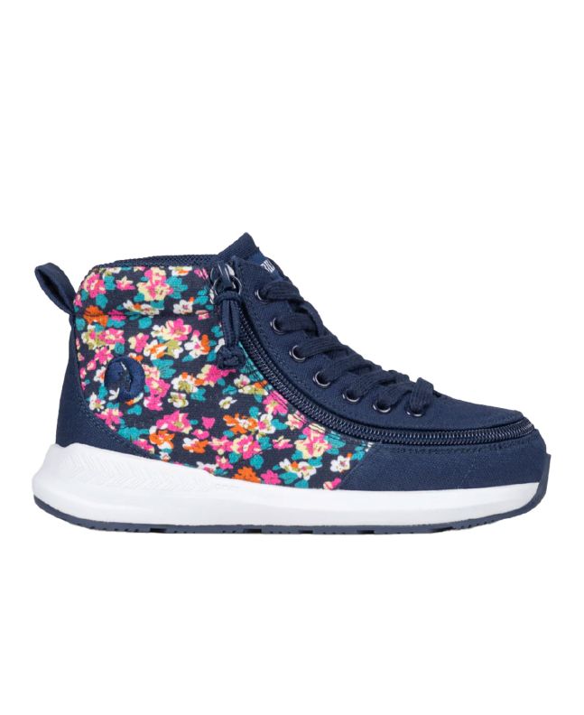 Billy Navy/Floral Goat High Top Chaussures