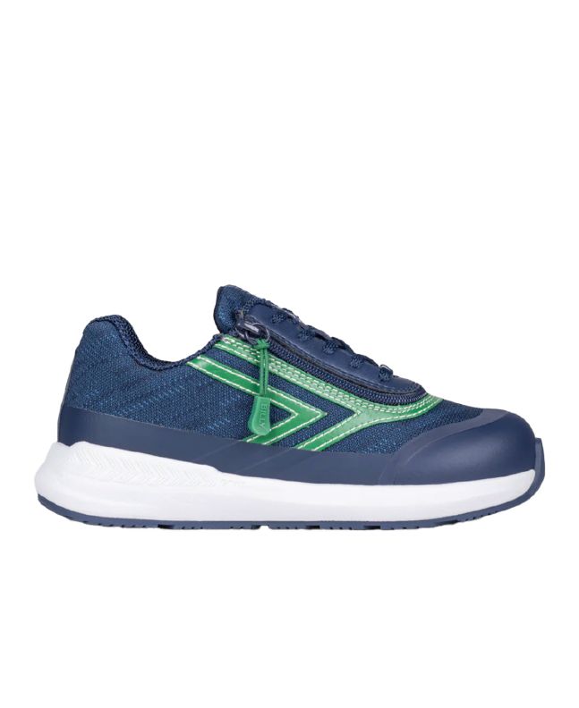 Billy Navy/Green Goat Low Chaussures