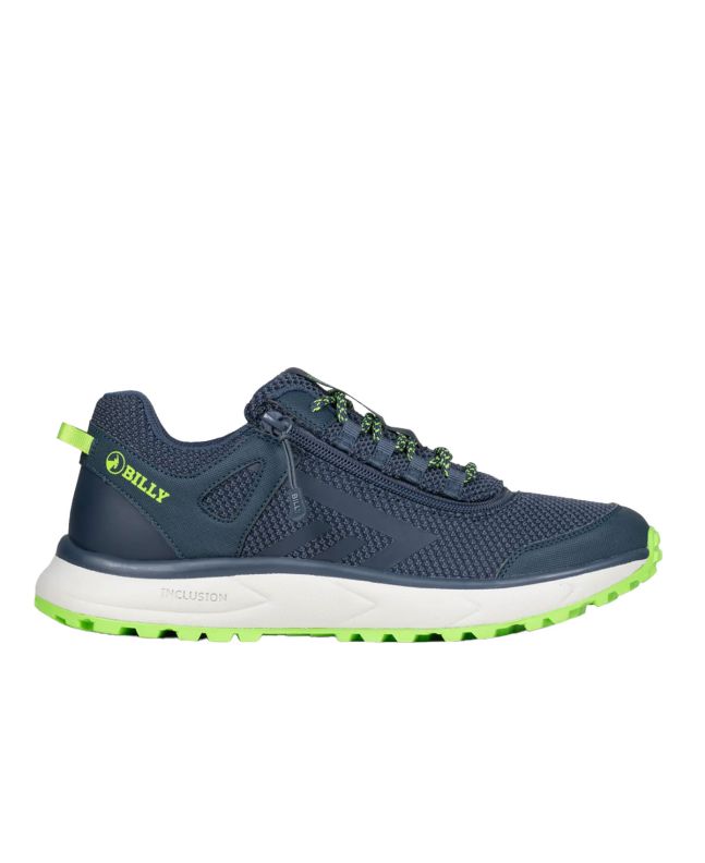 Billy Navy/Green Inclusion Trail Chaussures