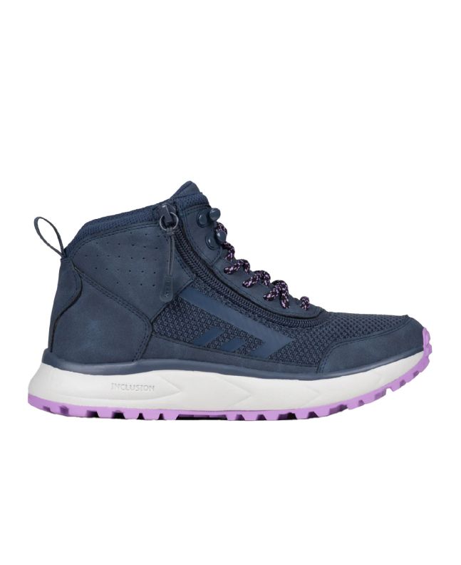 Billy Navy/Purple Inclusion Trail Bottes