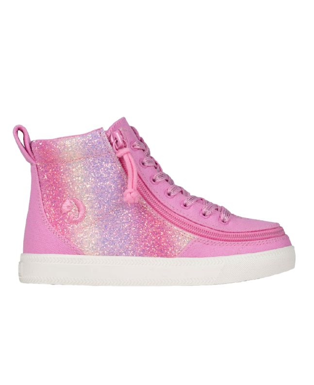 Billy Pink Glitz Classic Lace High Chaussures