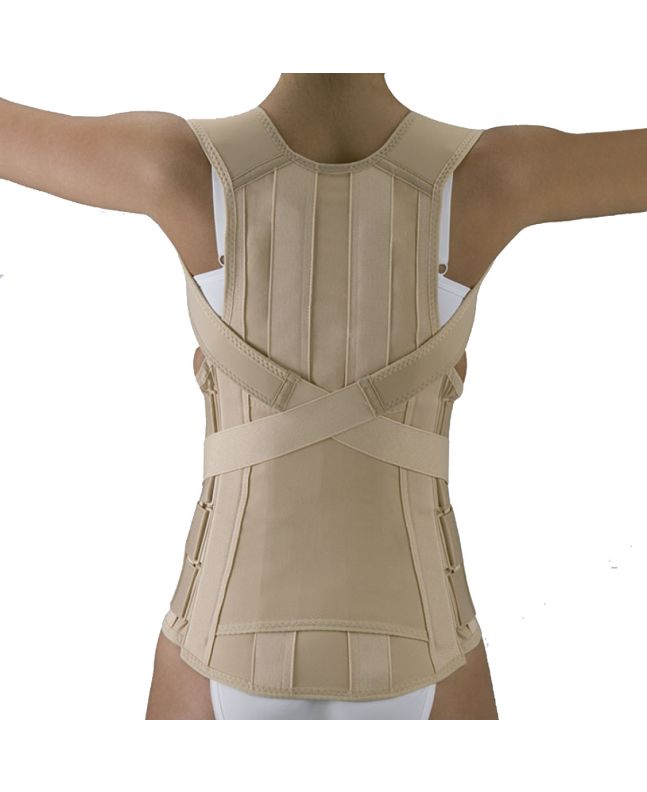Orliman Support Dorsal Semi-rigide avec Fermeture velcro